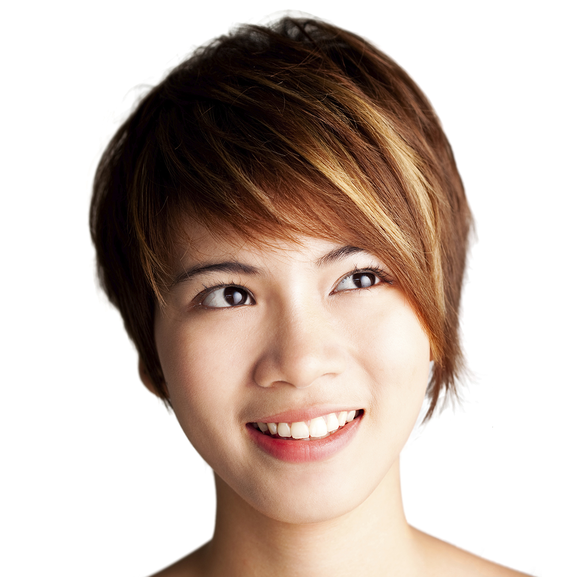 short-hair-highlight-colored